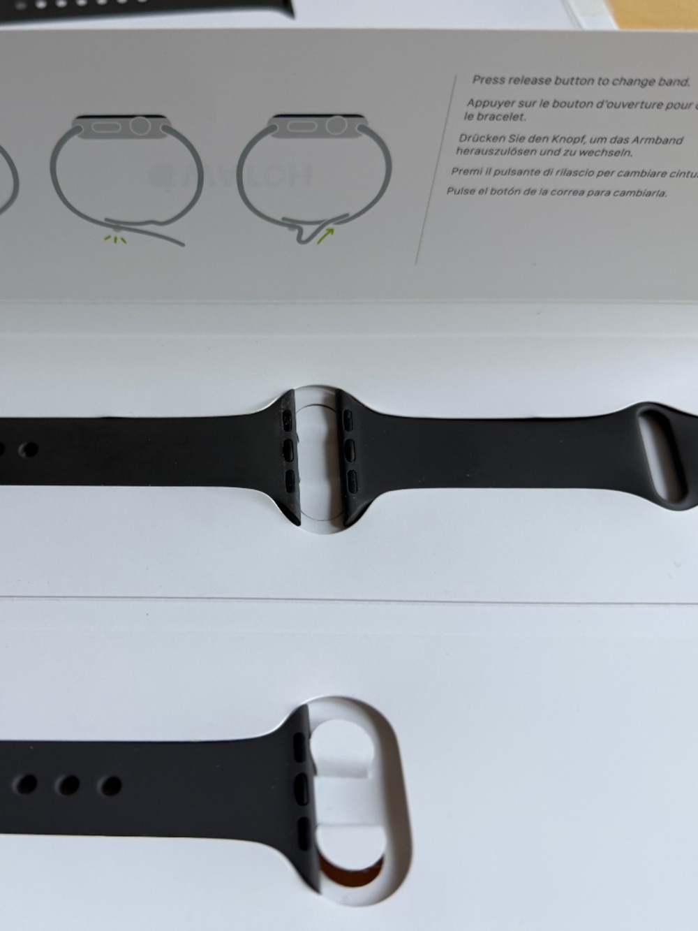 Apple Watch Band,  Gray, 38mm, S/M and M/L options